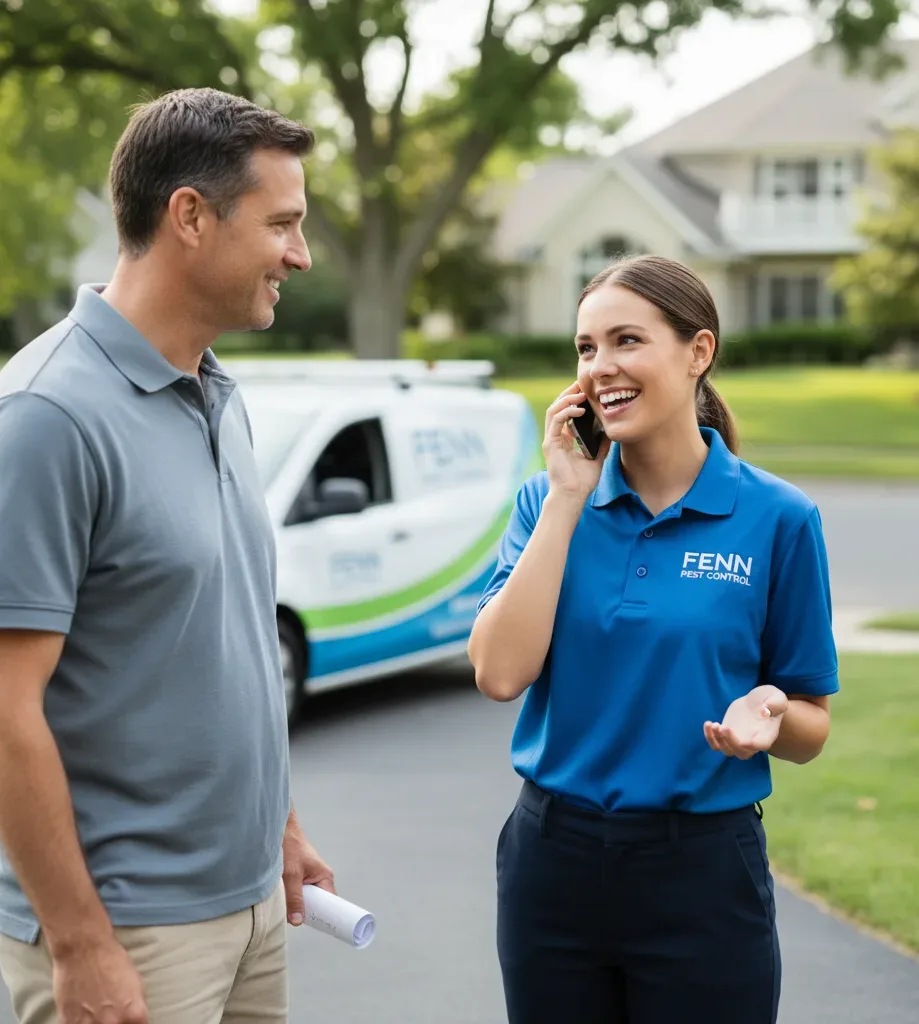 Fenn Pest Control customer support in Lavon